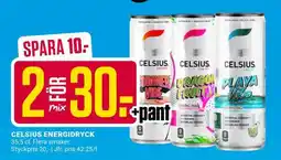 ÖoB Celsius Energidryck erbjuda