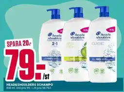 ÖoB HEAD & SHOULDERS SCHAMPO erbjuda