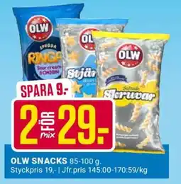 ÖoB OLW snacks erbjuda