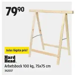 Jula Arbetsbock 100 kg, 75x75 cm erbjuda