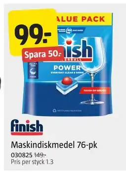 Maskindiskmedel 76-pk
