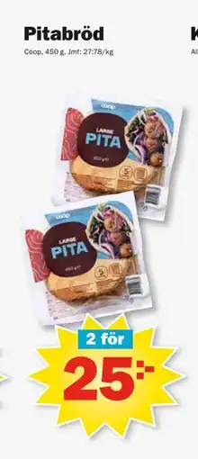 Pekås Pitabröd erbjuda