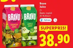 Lidl BRAVO Juice erbjuda