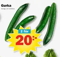 Pekås Gurka erbjuda