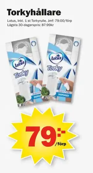 Pekås Torkyhållare erbjuda