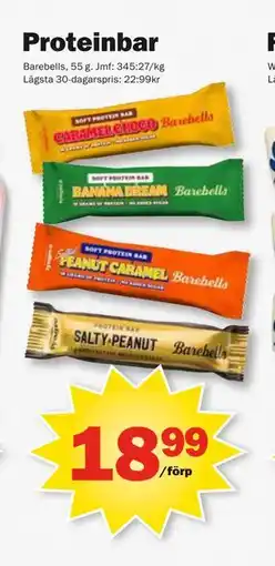 Pekås Proteinbar erbjuda