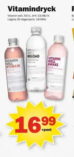 Pekås Vitamindryck erbjuda