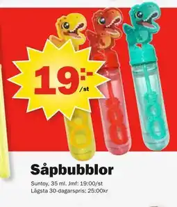 Pekås Såpbubblor erbjuda