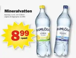 Pekås Mineralvatten erbjuda