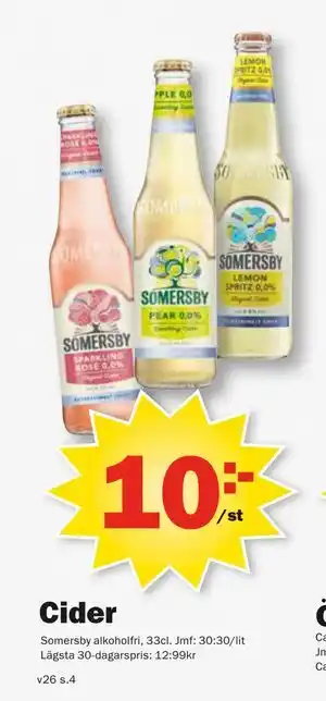 Pekås Cider erbjuda