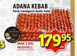 Matvärlden Tensta ADANA KEBAB erbjuda