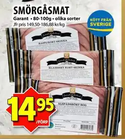 Matvärlden Tensta SMÖRGÅSMAT erbjuda