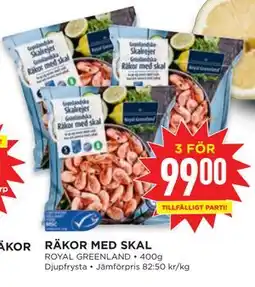 Willys RÄKOR MED SKAL erbjuda
