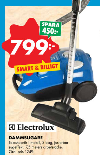 ÖoB Dammsugare erbjuda