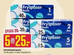 ÖoB FRYSPÅSAR BASIC erbjuda
