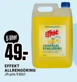 ÖoB EFFEKT ALLRENGÖRING erbjuda