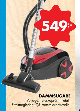 ÖoB Dammsugare erbjuda