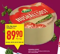Willys Hemma HUSHÅLLSOST erbjuda