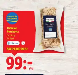 Lidl ITALIAMO Porchetta erbjuda
