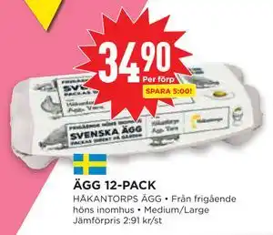Willys Hemma ÄGG 12-PACK erbjuda