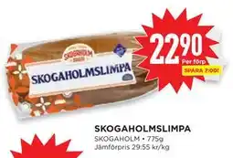 Willys Hemma SKOGAHOLMSLIMPA erbjuda