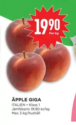 Willys Hemma ÄPPLE GIGA erbjuda