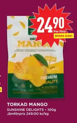 Willys Hemma TORKAD MANGO erbjuda