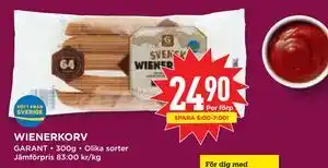 Willys Hemma WIENERKORV erbjuda