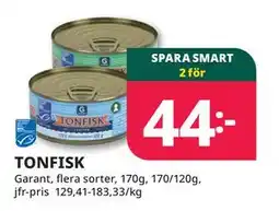 Tempo TONFISK erbjuda
