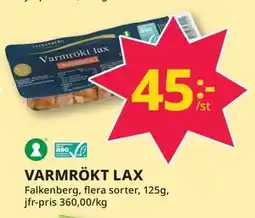 Tempo VARMRÖKT LAX erbjuda
