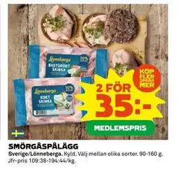 Coop Daglivs SMÖRGÅSPÅLÄGG erbjuda