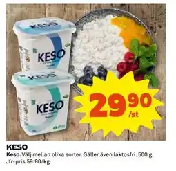 Coop Daglivs KESO erbjuda