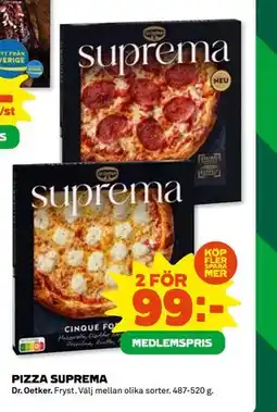 Coop Daglivs PIZZA SUPREMA erbjuda