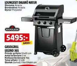 Bauhaus GASOLGRILL LEGEND 365 erbjuda