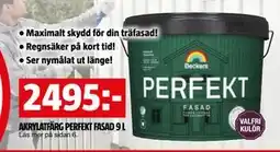 Bauhaus AKRYLATFÄRG PERFEKT FASAD 9 L erbjuda