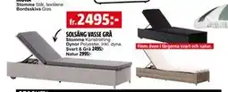 Bauhaus SOLSÄNG VASSE GRÅ erbjuda