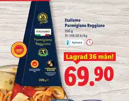 Lidl ITALIAMO Parmigiano Reggiano erbjuda
