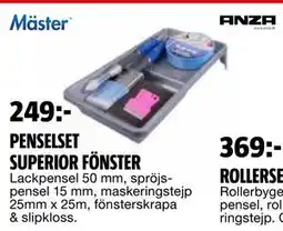 Bauhaus PENSELSET SUPERIOR FÖNSTER erbjuda