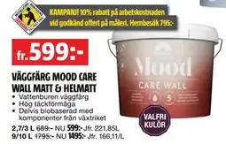 Bauhaus VÄGGFÄRG MOOD CARE WALL MATT & HELMATT erbjuda