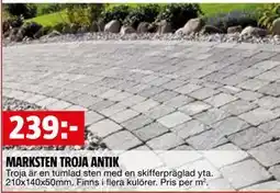 Bauhaus MARKSTEN TROJA ANTIK erbjuda