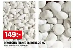 Bauhaus DEKORSTEN BIANCO CARRARA 20 KG erbjuda