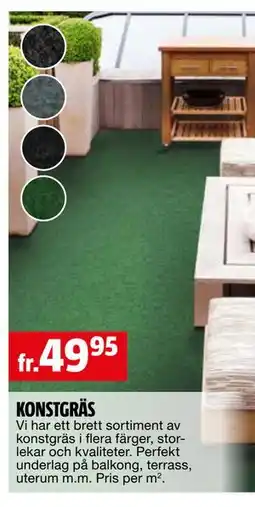 Bauhaus KONSTGRÄS erbjuda