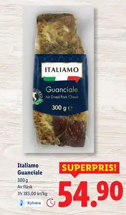 Lidl ITALIAMO Guanciale erbjuda