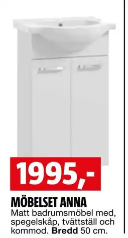 Bauhaus MÖBELSET ANNA erbjuda