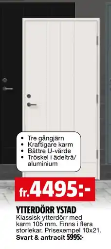 Bauhaus YTTERDÖRR YSTAD erbjuda