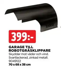 Jem&Fix GARAGE TILL ROBOTGRÄSKLIPPARE erbjuda
