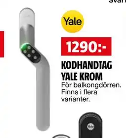 Bauhaus KODHANDTAG YALE KROM erbjuda