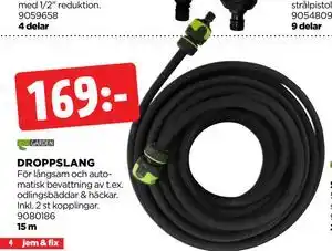 Jem&Fix DROPPSLANG erbjuda