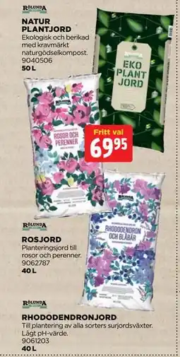 Jem&Fix NATUR PLANTJORD erbjuda