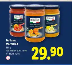 Lidl ITALIAMO Marmelad erbjuda
